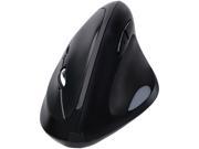 Adesso 2.4Ghz Rf Wireless Vertical Ergonomic Mouse With Programmable Driver To