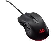 Asus Cerberus Gaming Mouse 2500 DPI 6 buttons Ambidextrous shape for both right and
