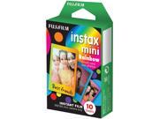 FUJIFILM 16276405 Instax Mini Rainbow Instant Film