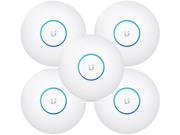 Ubiquiti Networks UAP AC PRO 5 US Wireless Indoor Outdoor 802.11ac PRO Access Point 5 Pack