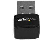 STARTECH USB433ACD1X1 USB Wi Fi Adapter AC600 Dual Band Nano Wireless Adapter