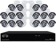 Night Owl 32 Channel H.265 Network Video Recorder with 3TB HDD and 16 x 2K Resolution 4MP PoE IP Cameras
