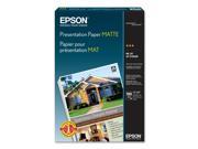Epson S041069 Matte Presentation Paper 27 lbs. Matte 13 x 19 100 Sheets Pack