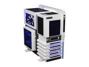 Thermaltake Level 10 GT Snow Edition VN10006W2N White and Black SECC Plastic ATX Full Tower Computer Case with Four Fans 1 x 200mm side 1 x 200mm top 1