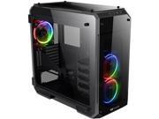 Thermaltake View 71 RGB 4-Sided Tempered Glass Vertical GPU Modular E-ATX Gaming Full Tower Computer Case with 3 RGB LED Ring Fan Pre-installed CA-1I7-00F1WN-01