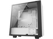 NZXT S340 Elite Matte White Steel Tempered Glass ATX Mid Tower Case
