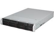 SUPERMICRO CSE 825TQ R720LPB Black 2U Rackmount Server Case