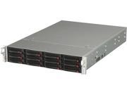 SUPERMICRO CSE 826E16 R1200LPB Black 2U Rackmount Server Case