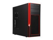 SUPERMICRO CSE GS50 000R Black with red trim Mid Tower Gaming S5 Mid Tower Chassis