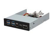 BYTECC UFE 421 3.5 USB3.0 Firewire 400 POWER e SATA Combo Internal HUB