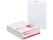 Colored Perforated Note Pads 8 1 2 X 11 Gray 50 Sheet Dozen