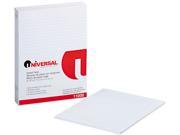 Glue Top Writing Pads Wide Rule Letter White 50 Sheet Pads Pack D