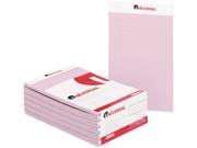 Colored Perforated Note Pads Wide Rule 5 X 8 Orchid 50 Sheet Doze