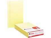 Glue Top Writing Pads Wide Rule Legal Canary 50 Sheet Pads Pack D