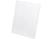 Glue Top Narrow Ruled Pads Letter White 50 Sheet Pads Pack Dozen