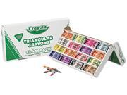 Classpack Triangular Crayons 16 Colors 256 Bx