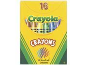 Classic Color Pack Crayons Tuck Box 16 Colors Box