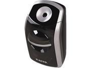 Sharpx Portable Pencil Sharpener Battery Operated Black Silver