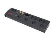 APC P8VT3 6 Feet 8 Outlets 2770 Joules Home Office SurgeArrest with Phone Splitter and Coax Protection