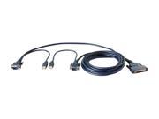 BELKIN 12 ft. OmniView ENTERPRISE Series Dual Port KVM Cable USB