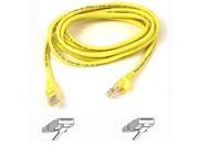 Belkin A3L791 06 YLW 6 ft. Patch Cable CAT5e RJ 45M RJ 45M