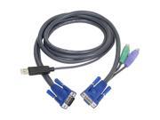 IOGEAR 6 ft. PS 2 to USB Intelligent KVM Cable