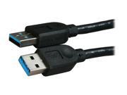 Rosewill RC 6 USB3 AM AM BK 6.56 ft. Cable
