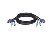 TRIPP LITE 15 ft. PS 2 Super Flex 3 IN 1 Cable Kit for KVM Switches