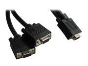 Tripp Lite P516 001 1 ft. VGA XVGA Splitter Cable HD15M to 2 x HD15F
