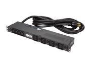 Tripp Lite Basic PDU 30A 20 Outlets 16 C13 4 C19 200 208 240 V L6 30P Input 15 Feet Cord 1U Rack Mount Power PDU1230