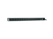 Tripp Lite Basic PDU 20A 14 Outlets 5 15 20R 120V L5 20P Input 15 Feet Cord 0U Vertical Rack Mount Power PDU1420T