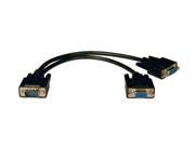 TRIPP LITE 1 ft. SXGA UXGA Hi Res Splitter Cable HD15M to 2 x HD15F