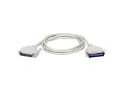 Tripp Lite Model P602 010 10 ft. DB25 Male to Centronics 36 Male Directional Parallel Printer Cable