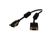 Tripp Lite P502 025 RA 25 ft. SVGA Gold Right Angle Monitor Cable w RGB Coax HD15M M