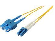 Tripp Lite Duplex Singlemode 8.3 125 Fiber Patch Cable LC SC 5M 16 ft. N366 05M
