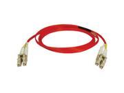 Tripp Lite N320 01M RD 3 ft. Duplex MMF 62.5 125 Patch Cable LC LC