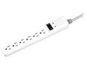 Fellowes 99012 6 6 Outlets 450 Joules Surge Protector