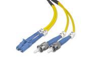 Belkin F2F802L0 03M 9.84ft 8.3 125 Singlemode ST LC Duplex Fiber Optic Cable
