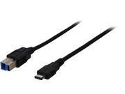 SYBA SY CAB20173 3 Feet USB 3.1 Type C to USB 3.0 Type B Cable