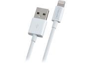 Syba SD CAB20178 White 3 ft Lightning to USB2.0 Data Charging Cable