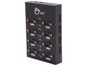 SIIG JU SC0211 S1 8 Port USB to RS 232 Serial Adapter Hub