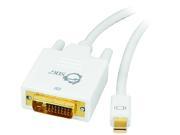 SIIG Model CB DP1D11 S1 10 ft. Mini DisplayPort to DVI Cable