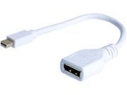 SIIG CB DP1L22 S1 mDP to DisplayPort 4K Adapter White
