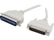 C2G Model 02801 15 ft. DB25 Male to Centronics 36 Male Parallel Printer Cable