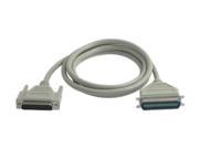 C2G Model 06092 20 ft. IEEE 1284 DB25 Male to Centronics 36 Male Parallel Printer Cable