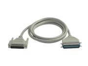 C2G Model 06091 10 ft. IEEE 1284 DB25 Male to Centronics 36 Male Parallel Printer Cable