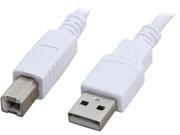 C2G 13172 6.56 ft. USB 2.0 A B Cable White