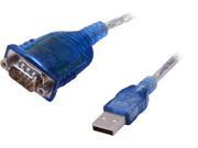 C2G Model 26886 1.5 ft. USB to DB9 Serial RS232 Adapter Cable