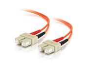 Cables To Go 09116 16.4 ft. SC SC Duplex 62.5 125 Multimode Fiber Patch Cable