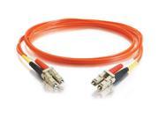 Cables To Go 33177 32.81 ft. LC LC Duplex 62.5 125 Multimode Fiber Patch Cable